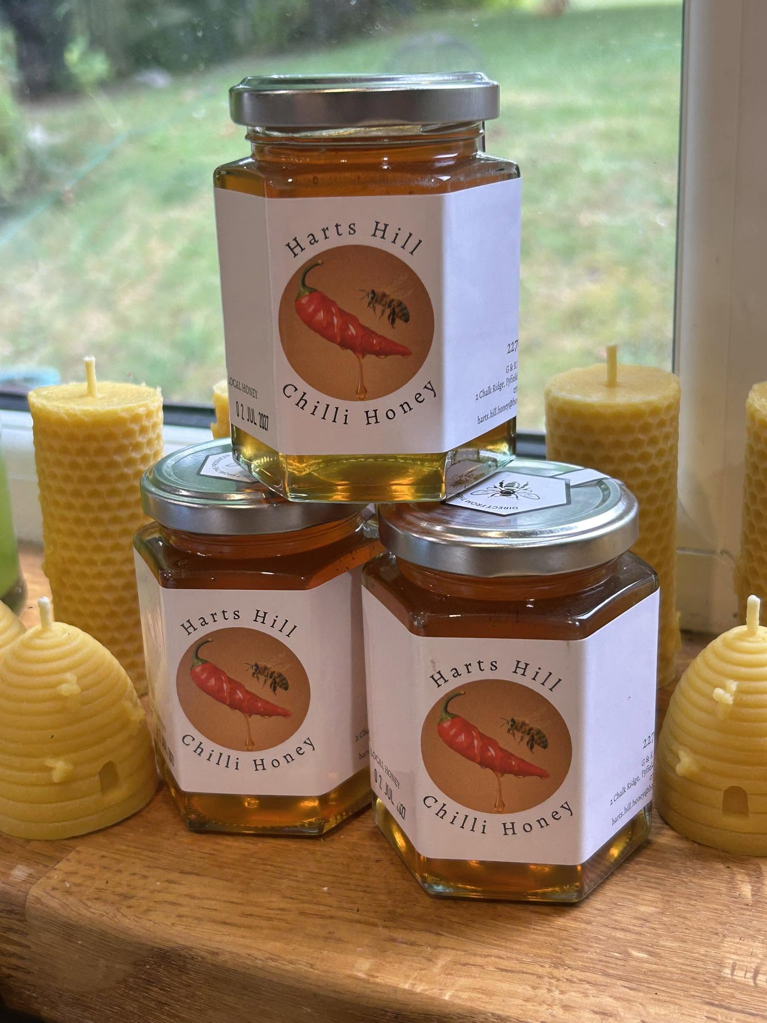 Chilli-infused honey